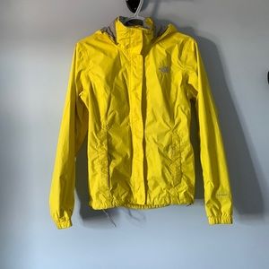 The North Face Yellow Rain Jacket